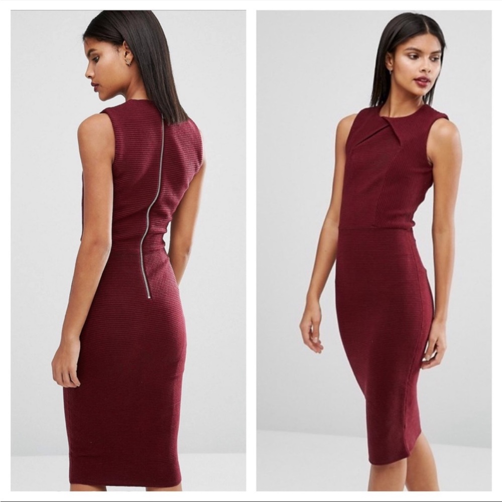 Ted Baker London | Tarala Ribbed Sheath Dress ~ Sz 1